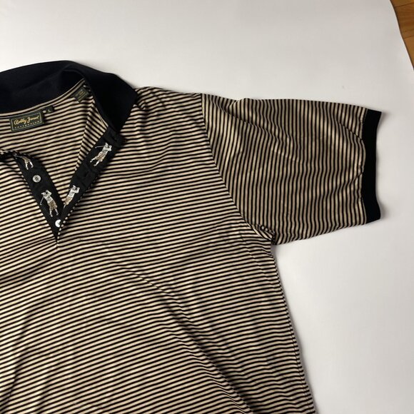 Bobby Jones Polo Shirt Mens Large Short Sleeve Golf Made in Italy - Picture 4 of 13